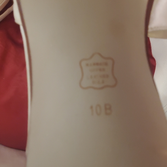 Caparros Peep Nude Heel with bling 10B - Picture 10 of 10